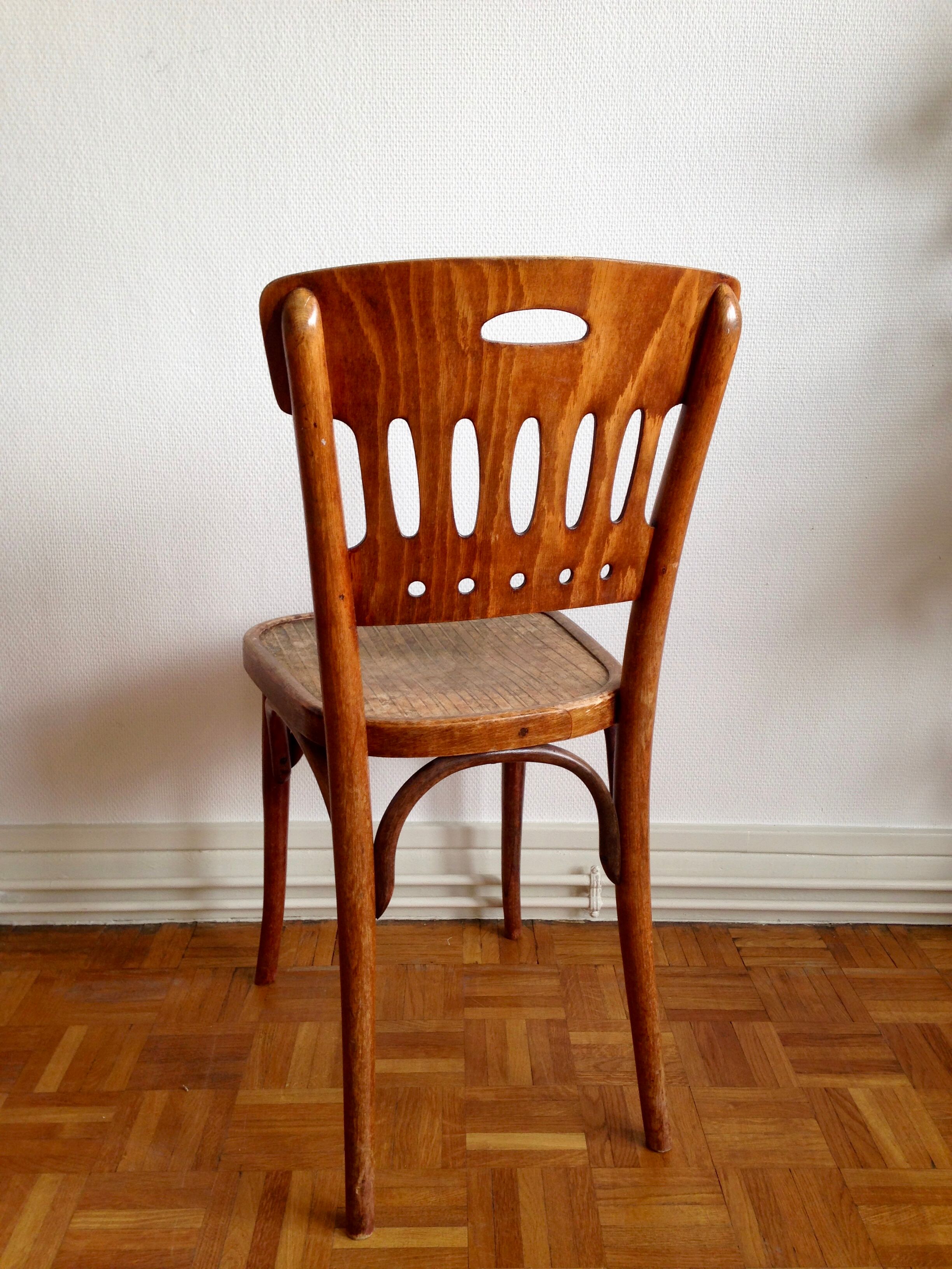 Chaise bistrot Horgen Glaris 1920  Suisse