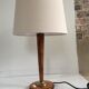 Lampe de bureau chic en bois 1960