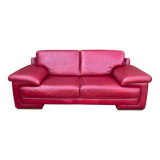 Canapé Natuzzi. Cuir véritable.