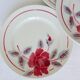 5 vintage dessert plates from Moulin des Loups and Orchies (210674)