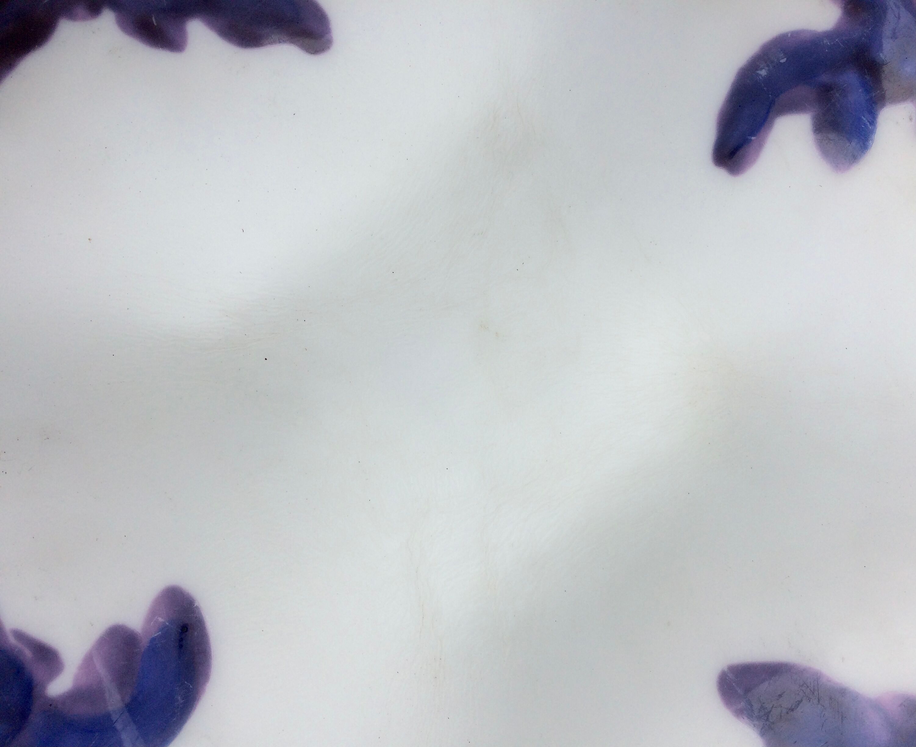 Autumn art deco dish for Christofle opalin glass