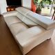 Canapé "Sillage" en cuir/Rochebobois