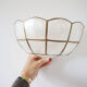 Mother-of-pearl shell shape wall lamp