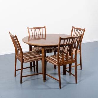 Modern Swedish dining set by Nils Jonsson for Hugo Troeds