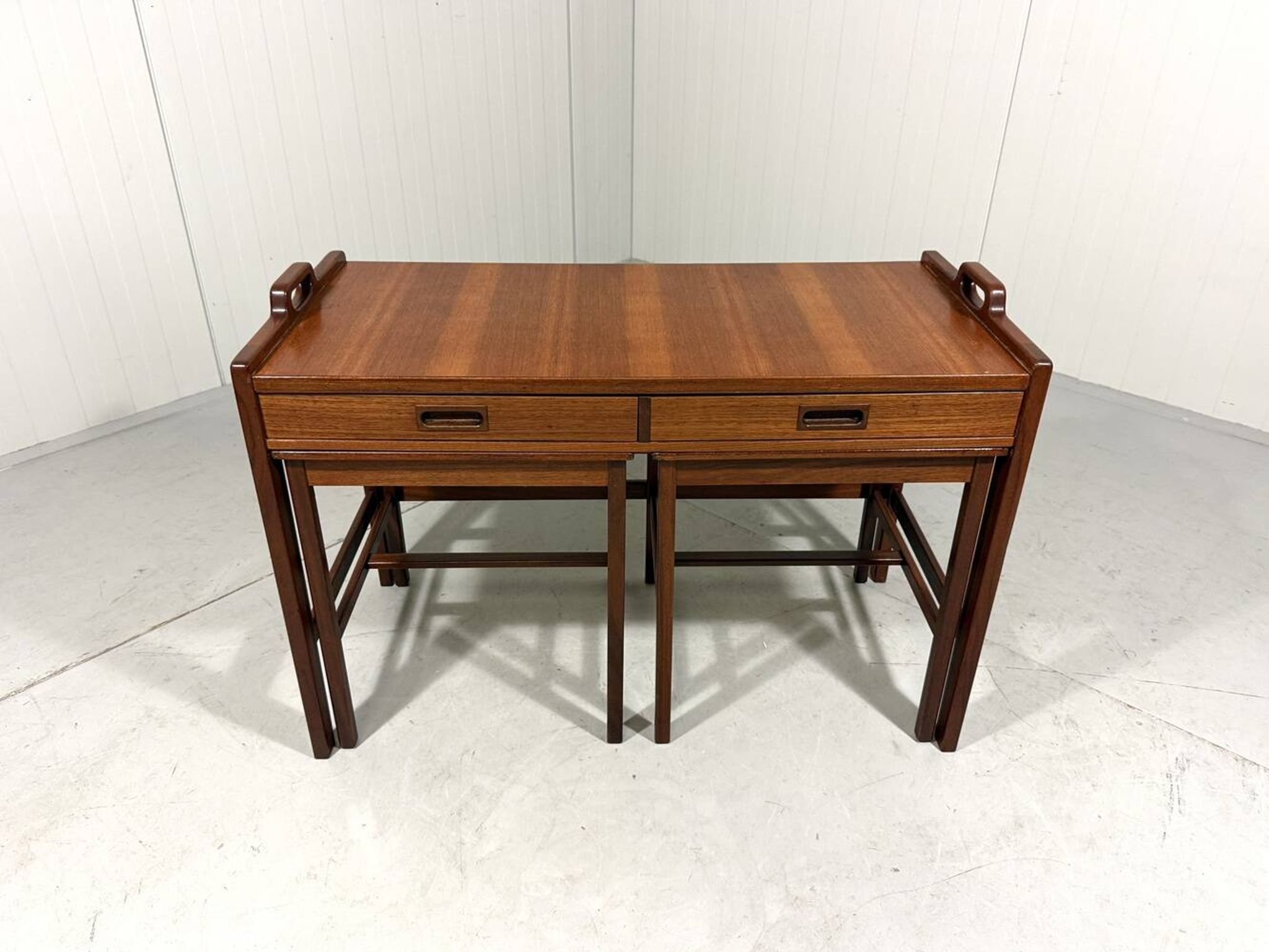 Tables gigognes en teck de Skaraborgs Möbelindustri, Suède
