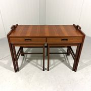 Tables gigognes en teck de Skaraborgs Möbelindustri, Suède