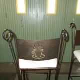 Pair of high chairs