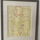 Lithographie, Vive la Piste, Jean Cocteau