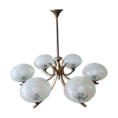 Lustre art déco 6 feux