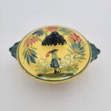 Old Henriot Quimper broth bowl