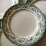 Set of flat plates Roses Mousses