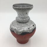 Vintage Fat Lava ceramic vase