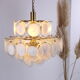 Murano white chandelier, Italy