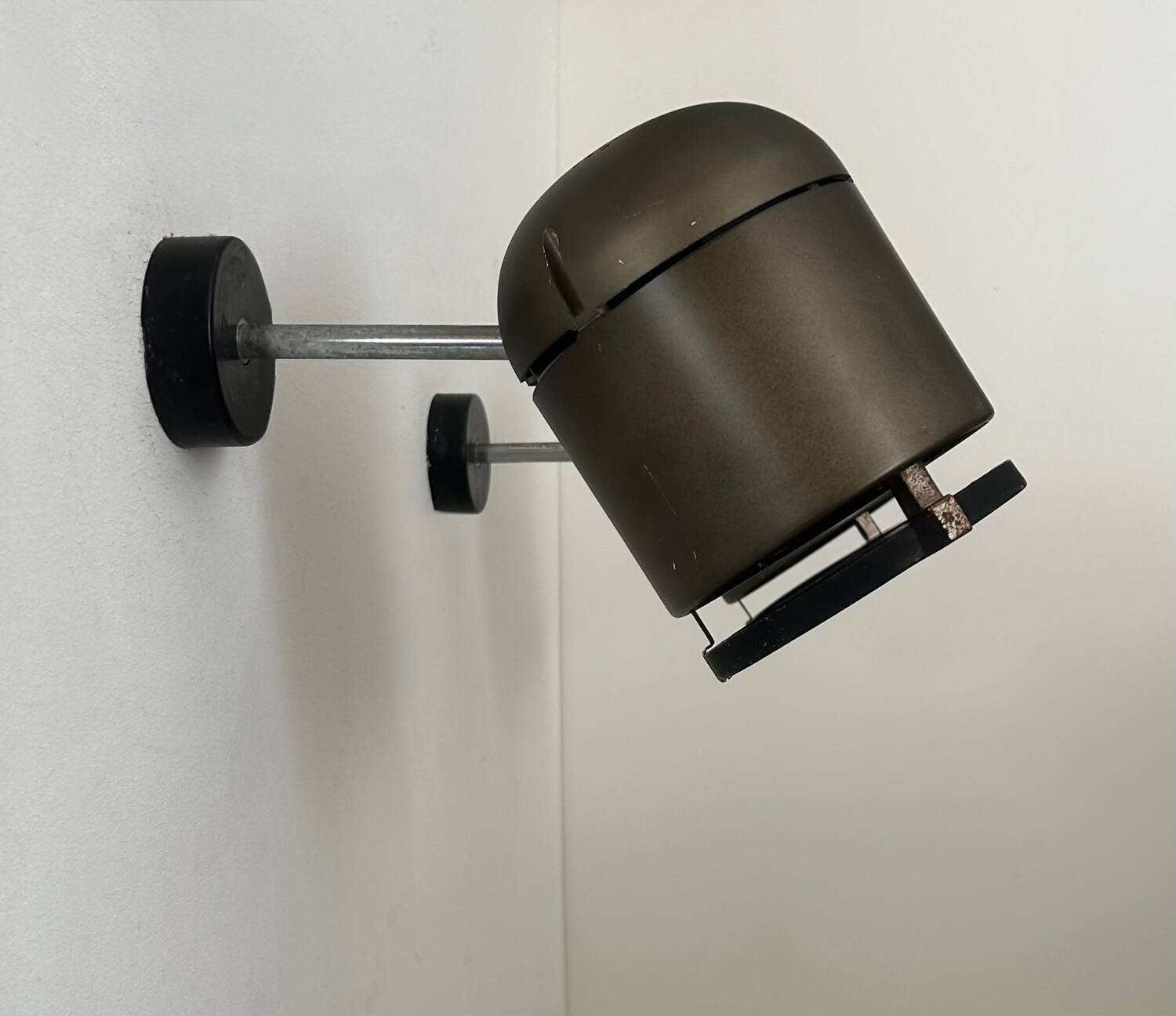 Pair of adjustable wall lights, metal by Staff Leuchten, Germany 1970