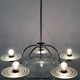 Art Deco ceiling lamp from France. 40's.