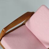 Fauteuil danois vintage en teck par Juul Kristensen - 1970