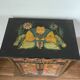 Small hand-painted Tibetan piece of furniture