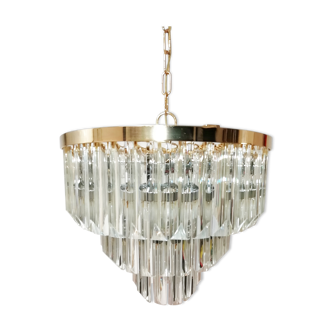 Paolo Venini Murano glass ceiling lamp