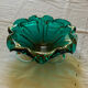 Bowl / pocket emptier / glass centrepiece in Murano style from the 1970s.