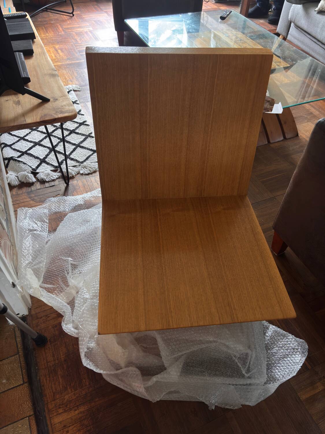 Zig zag chair pair by rietveld 1934