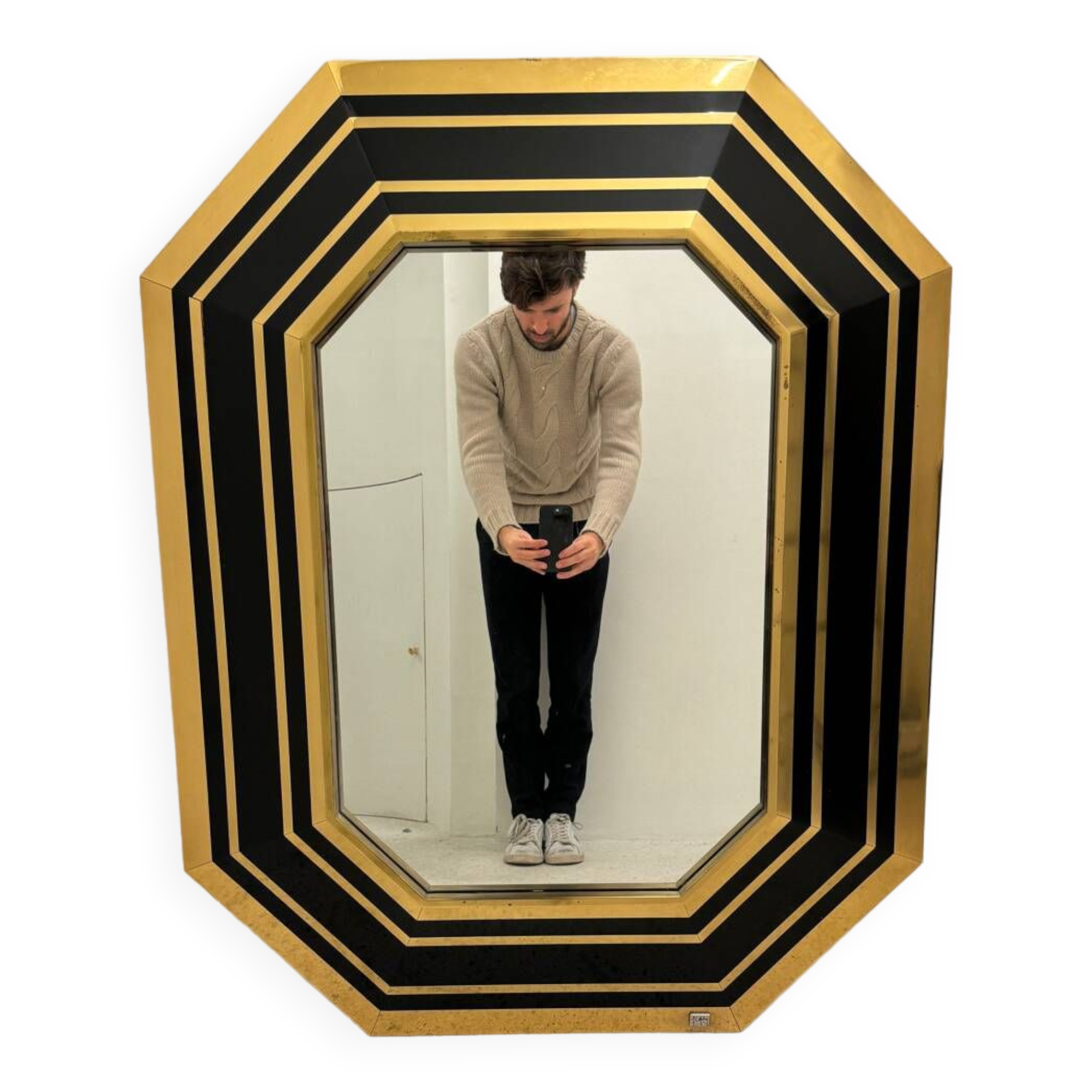 Jean Claude Mahey mirror, 1970s