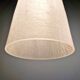 Pair of Mid Century Pendant Lights in Brass and Clear Crackle Glass, 1950s
