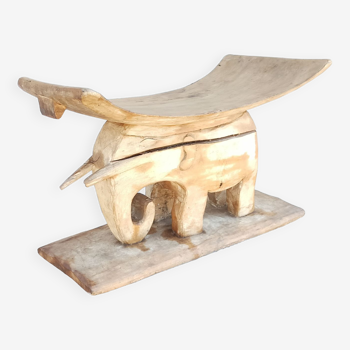 Tabouret ancien en bois, Art africain Ashanti du Ghana