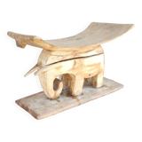 Tabouret ancien en bois, Art africain Ashanti du Ghana