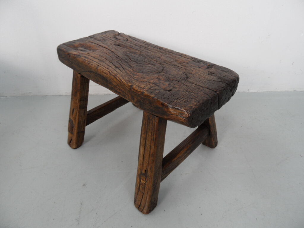 Antique 18th century milk stool