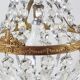 Hot air balloon chandelier with tassels