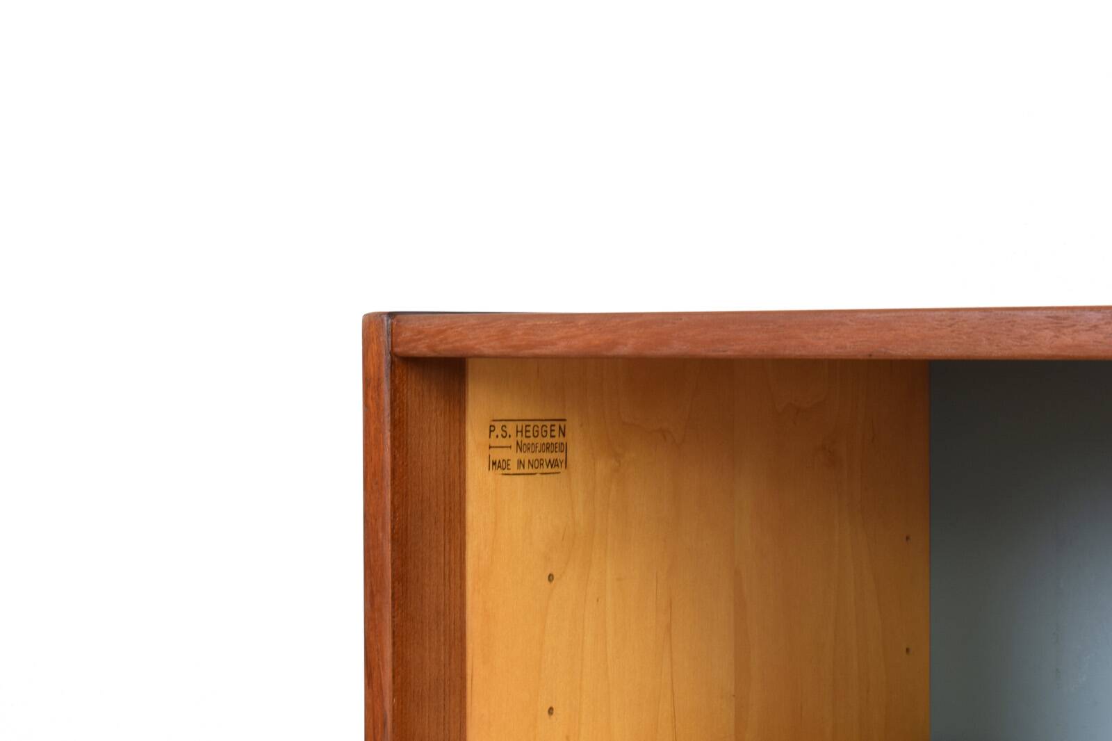 Mid-Century Teak Scandinavian Sideboard by Nils Jonsson for P.S. Heggen