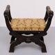 Antique Hand carved Lions stool Holland