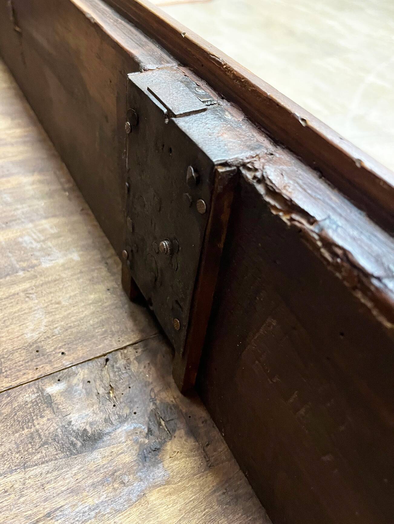 Large Louis XV walnut wardrobe, 19th century