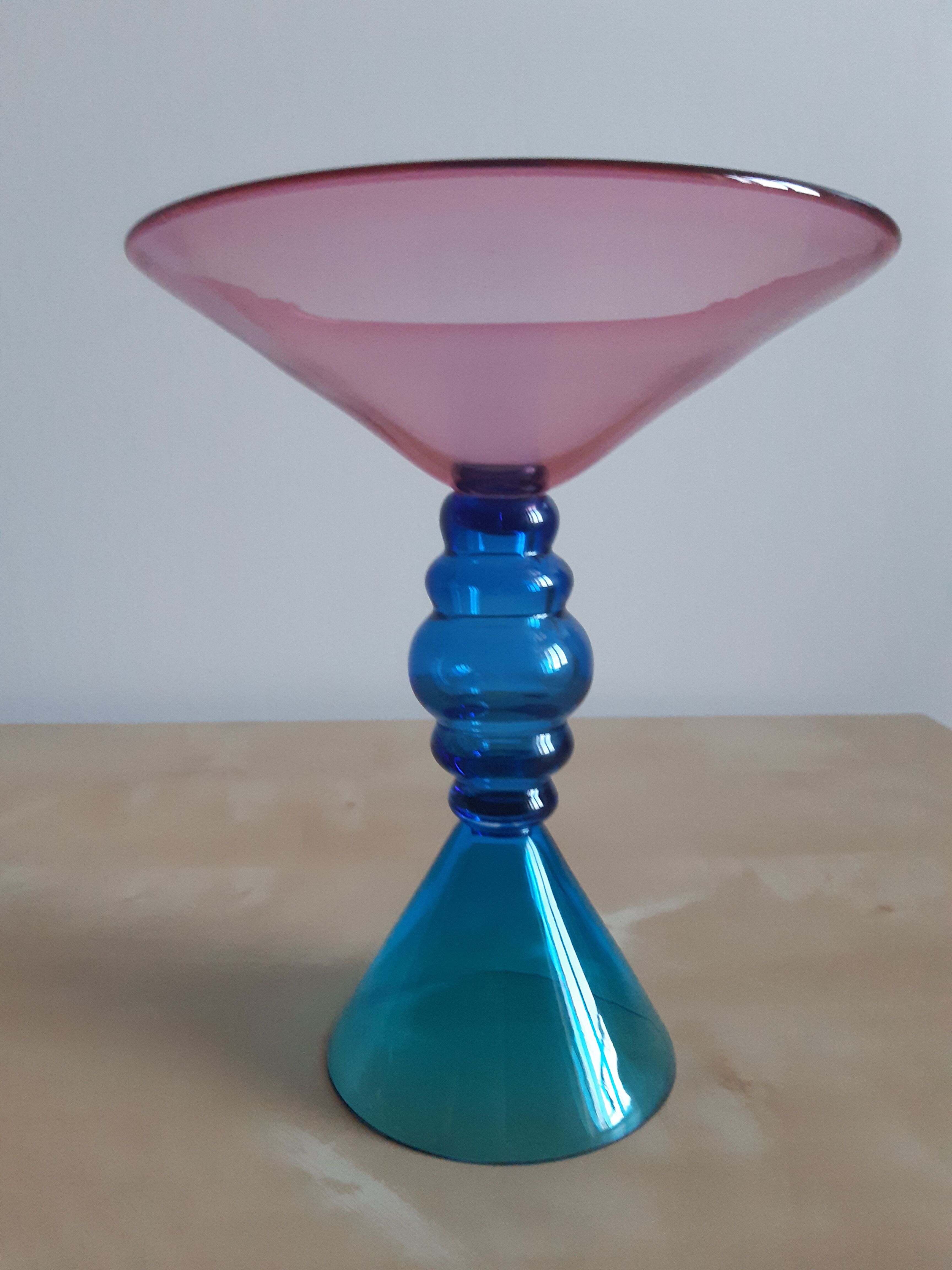 "Diabolo" cut in murano glass