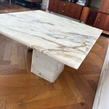 Marble coffee table