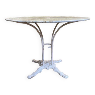 Cast iron garden table