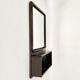 Mirror with storage, vintage 70.