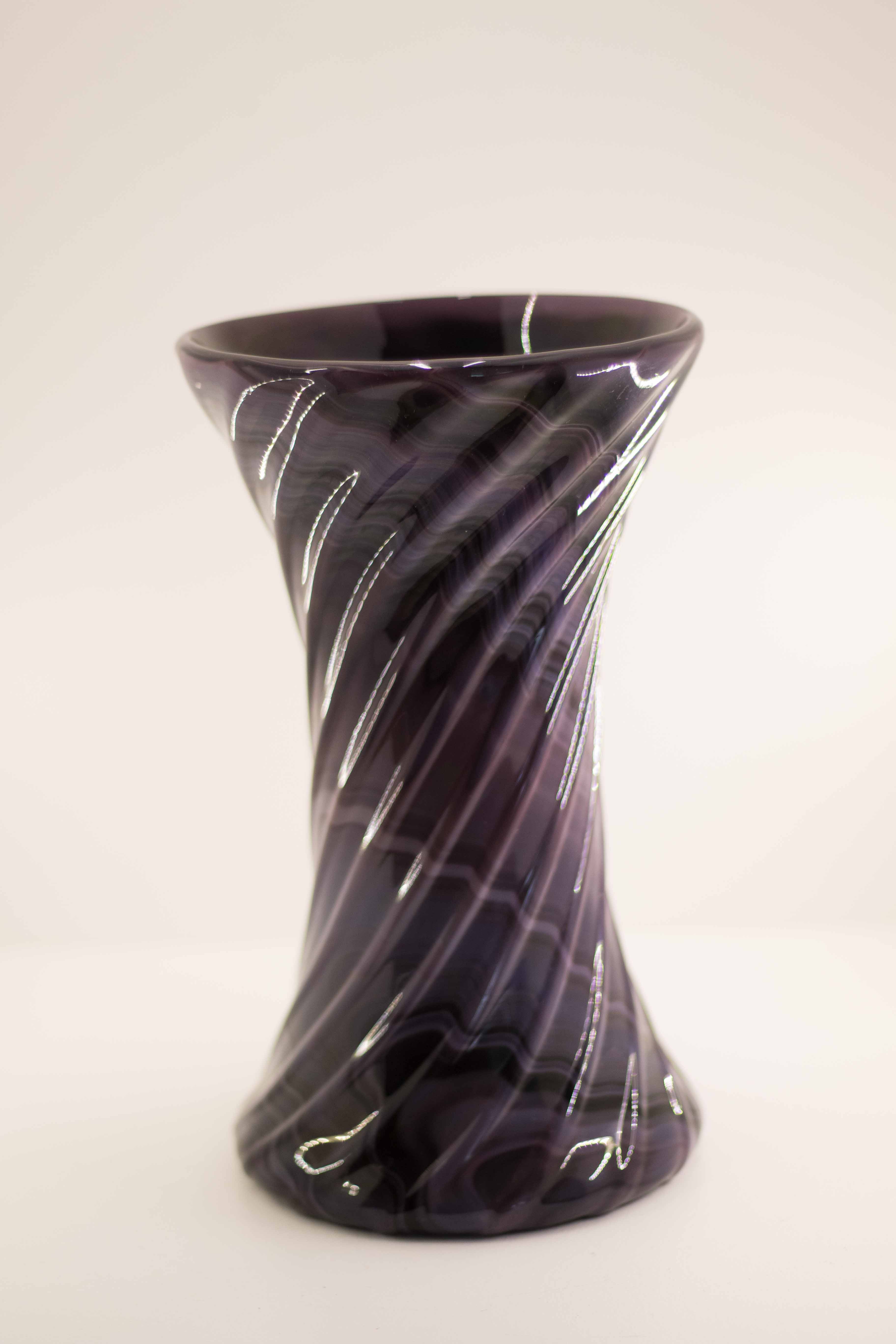 Diabolo old Moor purple flame vase