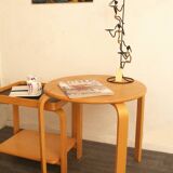 Ikea Vintage Brunabo plywood nesting table - trolley from the eighties