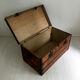 Vintage wooden trunk