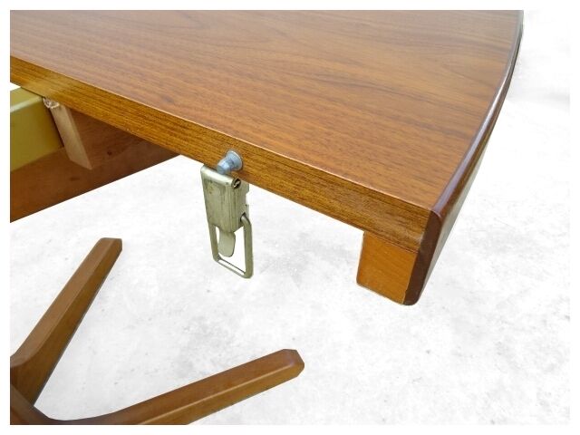 Expandable Danish teak vintage table 1960