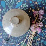 Petit pot artisanal en grès et céramique