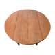 Round table with flaps