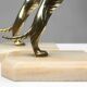 Art Deco Bookends in Copper with Marble Bases, France, 1930s, Set of 2