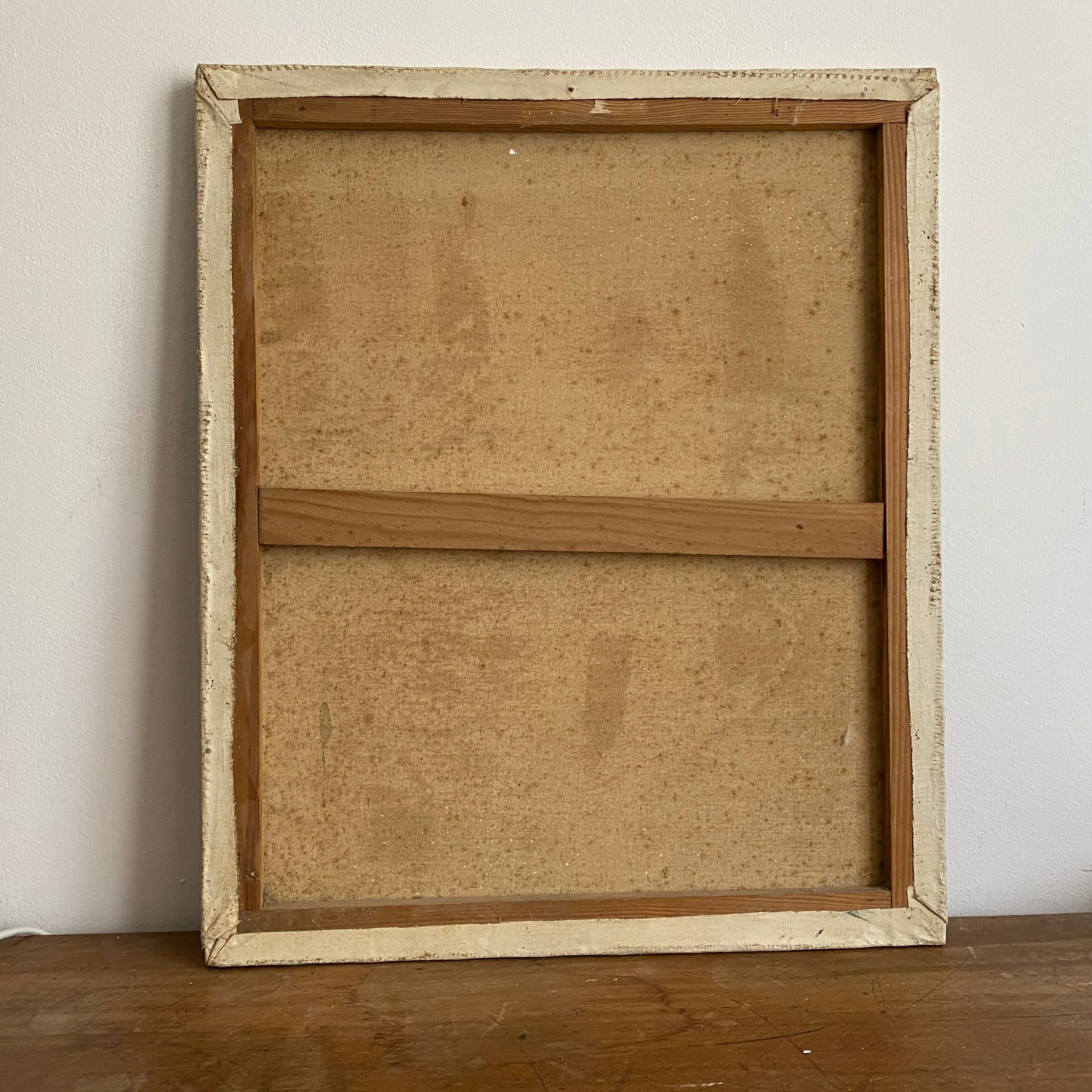 Oil on canvas, 1960, 55x46cm