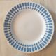 Suite of 5 flat plates Digoin Saarguemines