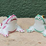 Pair of salt and pepper shakers by Edouard Marcel Sandoz for Haviland.