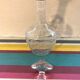 Carafe avec bouchon verre ciselé service vin vintage