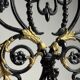 19th century cast iron coat rack