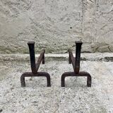 Simple andirons